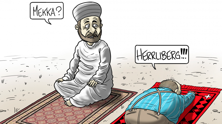 Nebelspalter-Publikumspreis: Silvan Wegmann hat die beste Karikatur gezeichnet