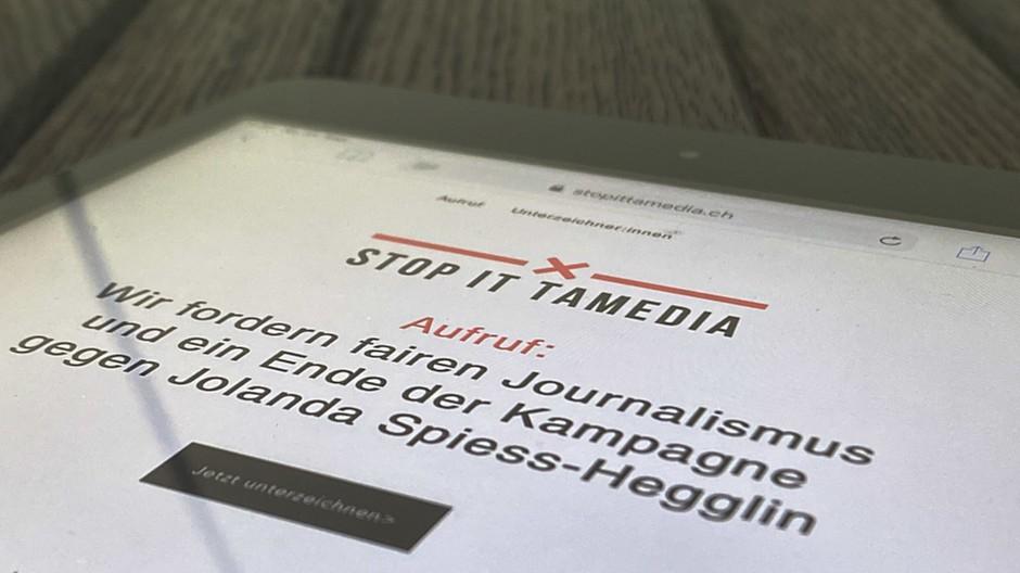 #StopitTamedia: 1000 Personen fordern «fairen Journalismus»
