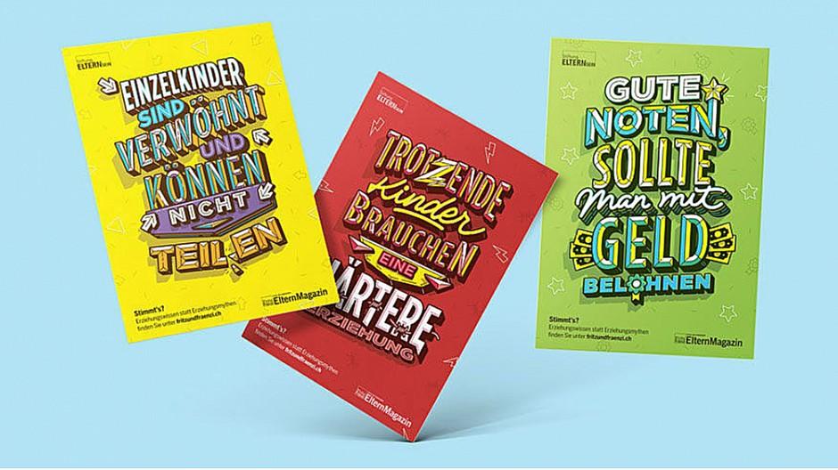 Stiftung Elternsein: 15 Sujets über Erziehungsmythen