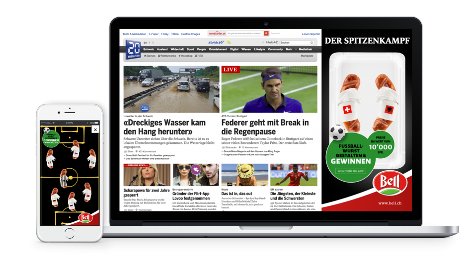 eyeonX: Personalisierte Würste zur EM