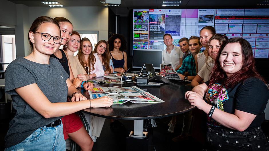 Blick: Jungjournalisten haben Redaktionsluft geschnuppert