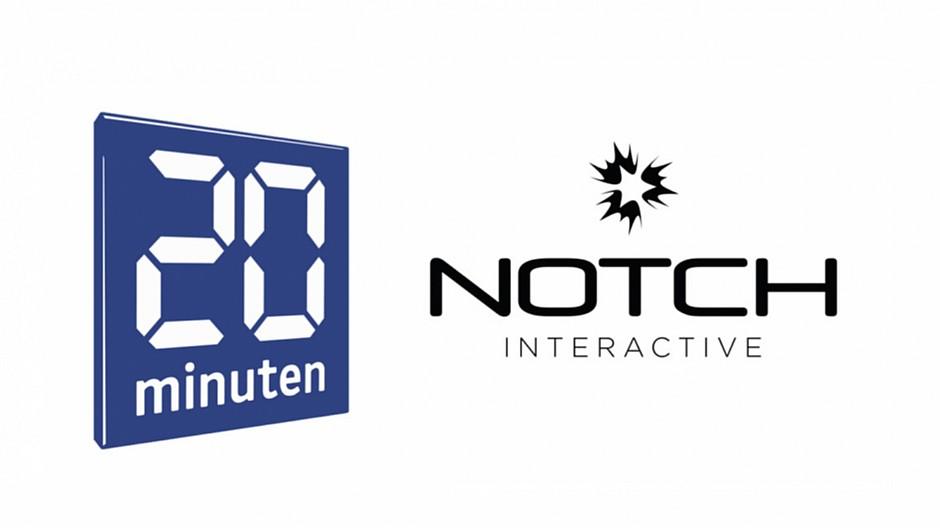 Notch Interactive: «20 Minuten»-Etat gewonnen