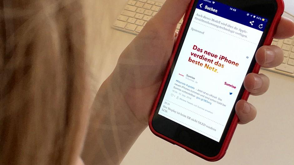 Tamedia: «20 Minuten» verschwitzt Werbe-Deklaration