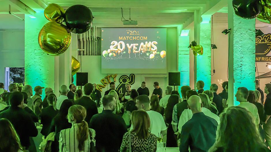 Matchcom: 200 Gäste zum 20-Jahr-Jubiläum