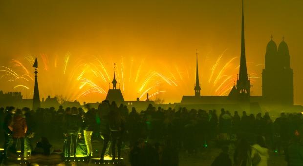 Neujahr: Zehntausende begrüssten 2016 mit Feuerwerken