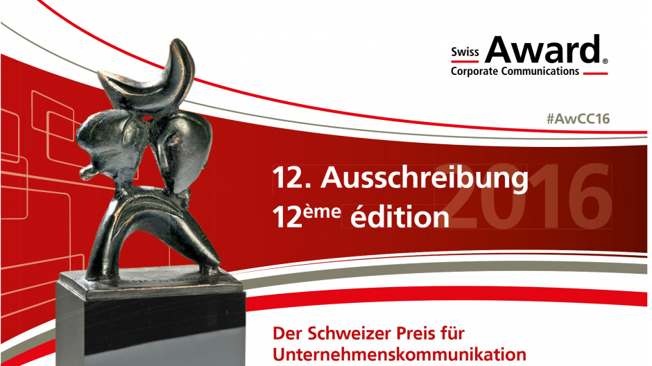 Swiss Award Corporate Communications: Starke Unternehmenskommunikation ist gesucht