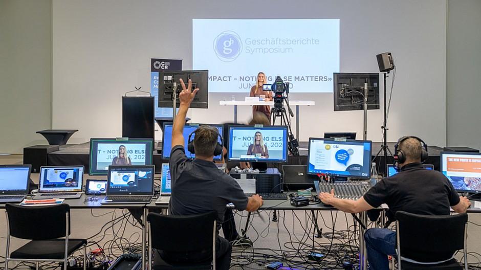 Geschäftsberichte Symposium: 300 Experten verfolgten den Livestream