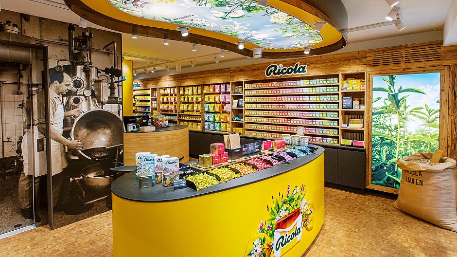 Ricola: 30'000 Gäste besuchen Erlebnisshop