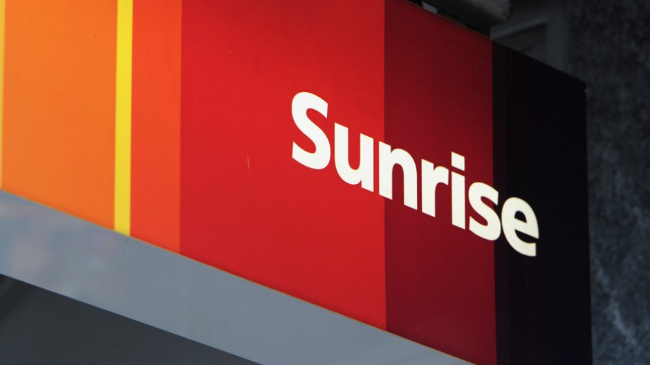 Sunrise: Weniger Umsatz und mehr Gewinn im ersten Quartal