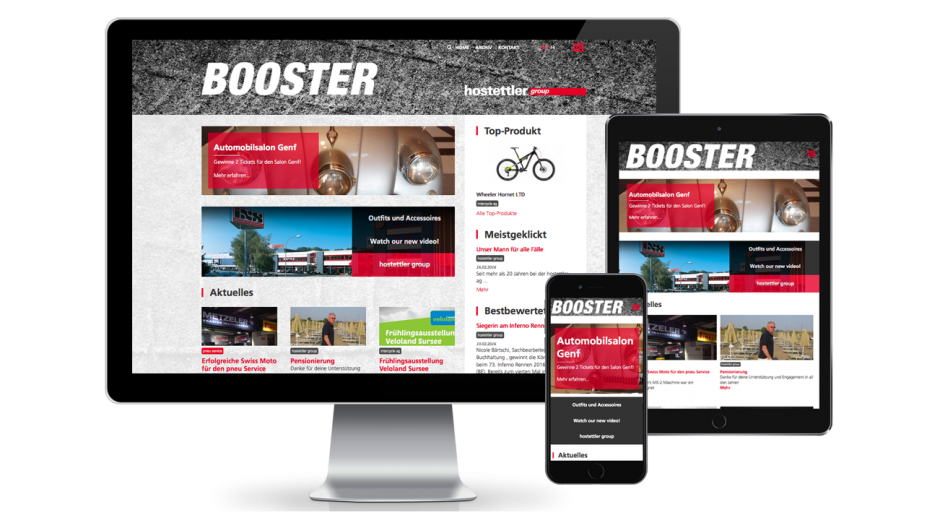 Swisscontent: Portal für interne Kommunikation bei Hostettler