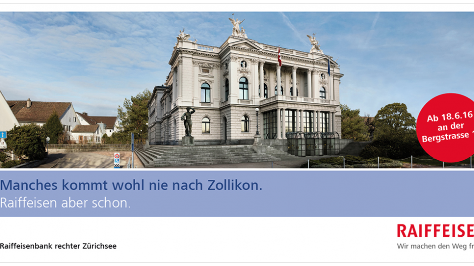Matter Gretener Lesch: Das Zürcher Opernhaus steht nun in Zollikon