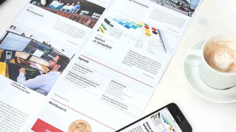Stämpfli: Online-Magazin für BEKB