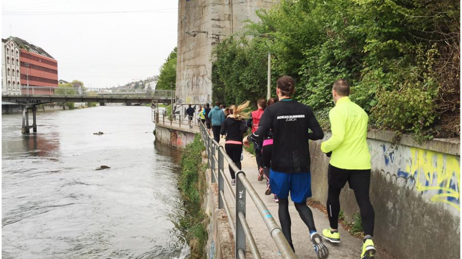 Statement: Zur Joggingrunde mit Adidas in Zürich