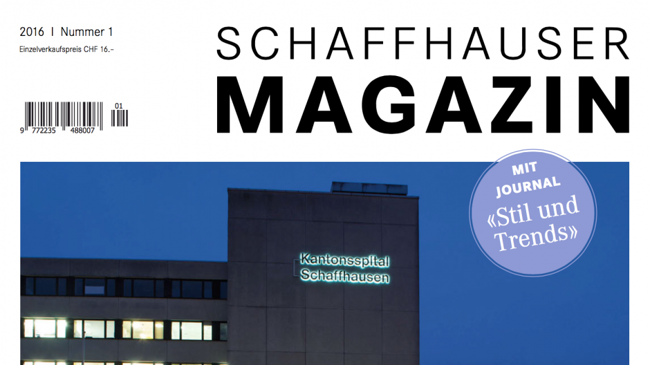 Schaffhauser Magazin: Komplette Überarbeitung: Alles neu beim Lokalmagazin