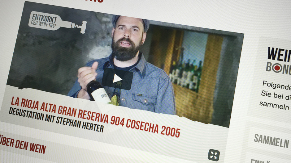 Wine & Gourmet Digital: Wein-Tipps auf Blick.ch