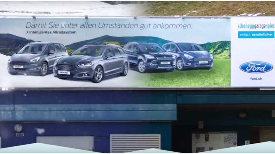 Ogilvy & Mather: Wenn das Plakat die Jahreszeiten wechselt
