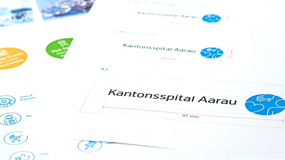 inter-punkt.: Neues Corporate Design für das Kantonsspital Aarau