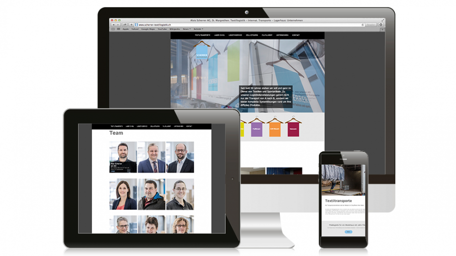 Agentur am Flughafen: Neue Webseite für Alois Scherrer
