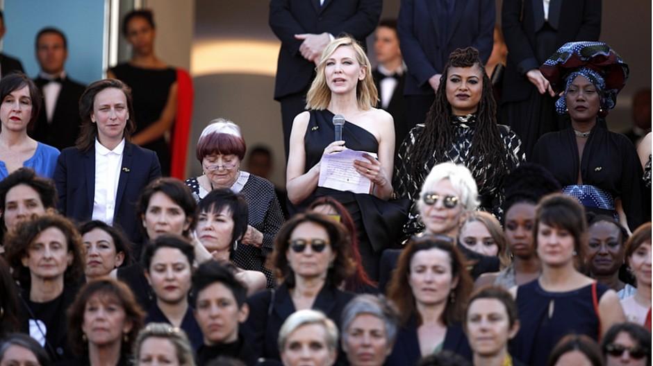 Filmfestival Cannes: 82 Film-Frauen protestieren auf rotem Teppich