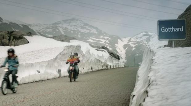 Leo Burnett Schweiz: Töffli-Tour ins Tessin 