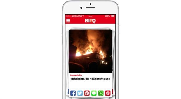 Ringier: Die Blick-Gruppe lanciert "BliQ"-App per sofort