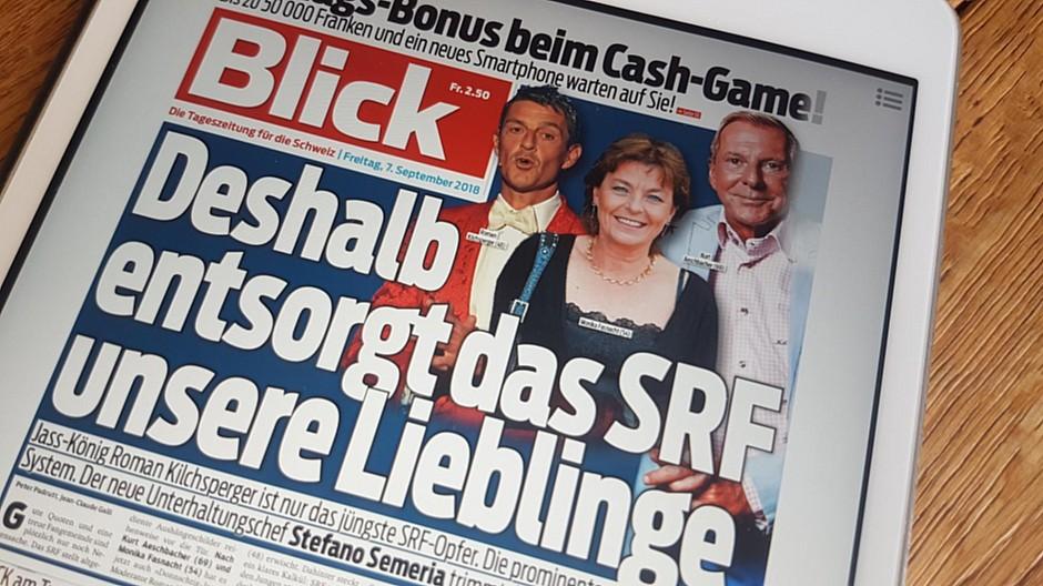 SRF: Ab 2020 sollen neue Talente her
