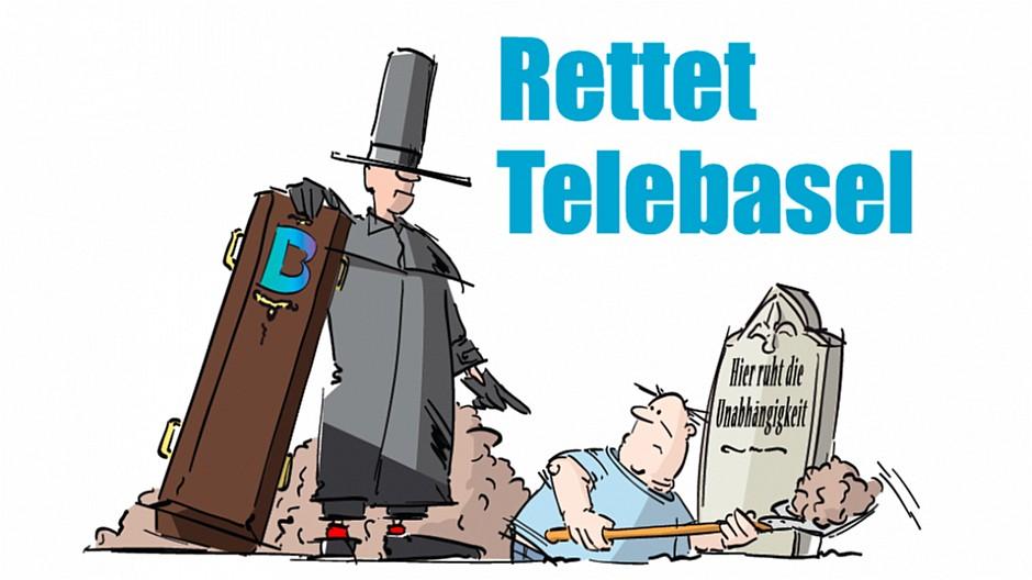 Telebasel: Aktion kämpft für Unabhängigkeit des Senders