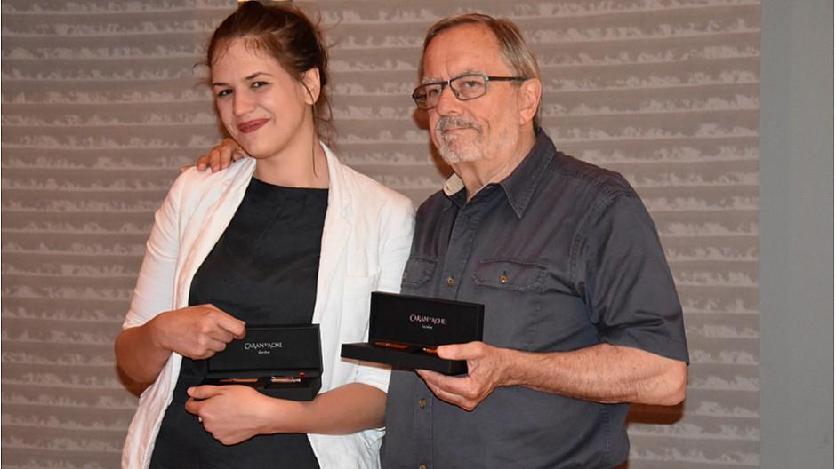 Pro-Litteris-Preis 2018: Alain Campiotti und Anja Conzett geehrt