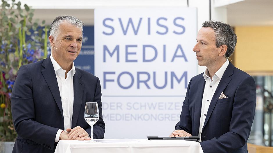 SwissMediaForum: Albert Rösti, Thomas Jordan oder Sergio Ermotti sind dabei