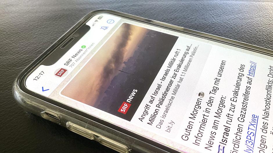 Medien auf WhatsApp: Auch SRF lanciert eigenen Kanal
