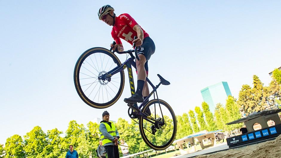 Urban Bike Festival: Auch virtuell raubt ein Radrennen Kräfte