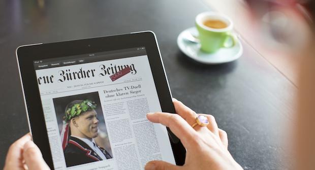 Wemf: ePaper der NZZ hängt Konkurrenz ab