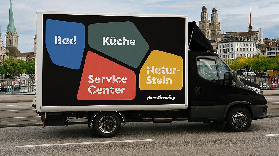 Jung von Matt Brand Identity: Auftritt vom Naturstein inspiriert
