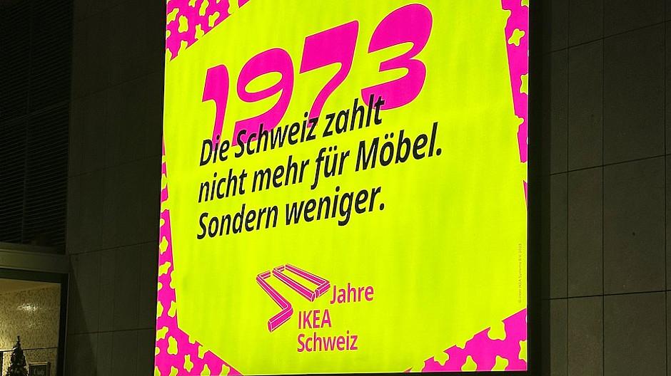 50 Jahre Ikea Schweiz: Aus Hej wird Hoi
