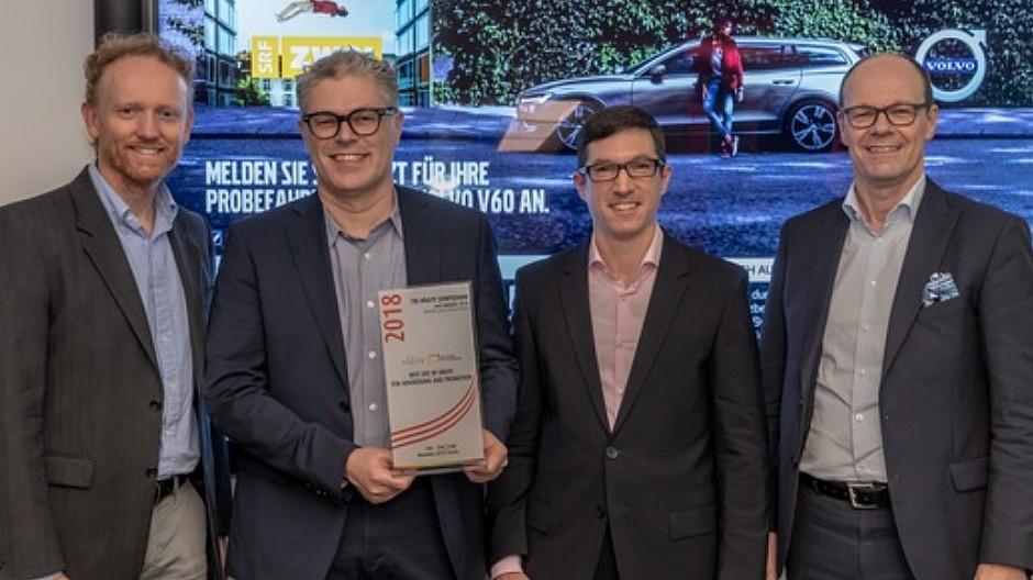 Admeira: Award für TV-Werbung der Zukunft gewonnen