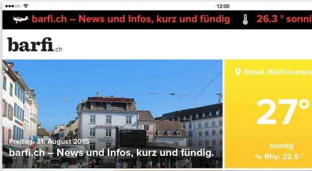 barfi.ch: Ein innovatives Mobile-Portal für Basel