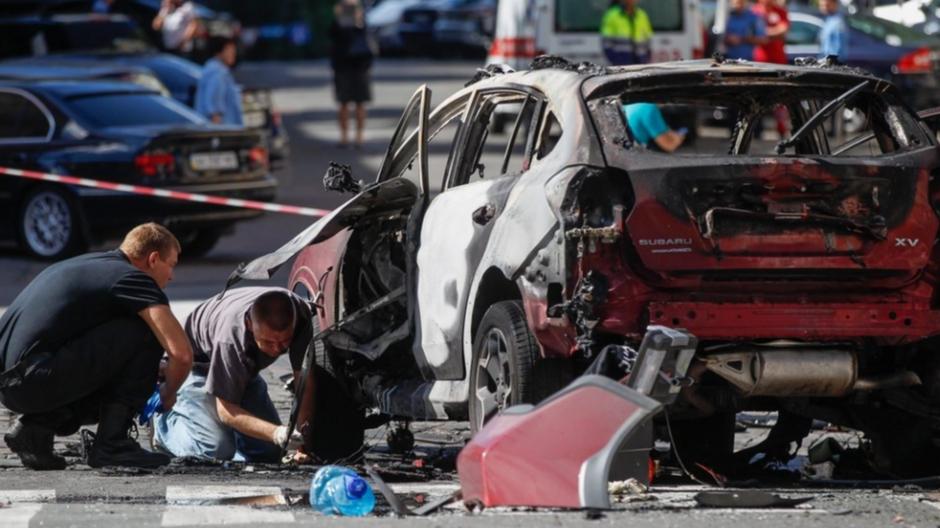 Ukraine: Bekannter Journalist mit Bombe getötet