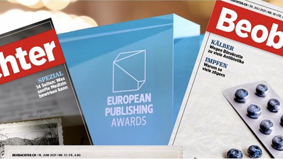 European Publishing Awards: Beobachter ist Magazin des Jahres