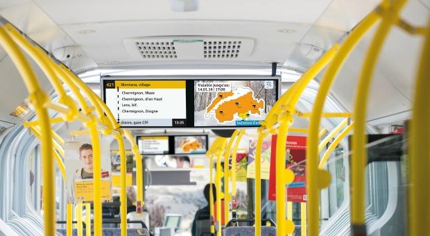 passengertv: Lawinenbulletin wird zur Prävention ausgestrahlt