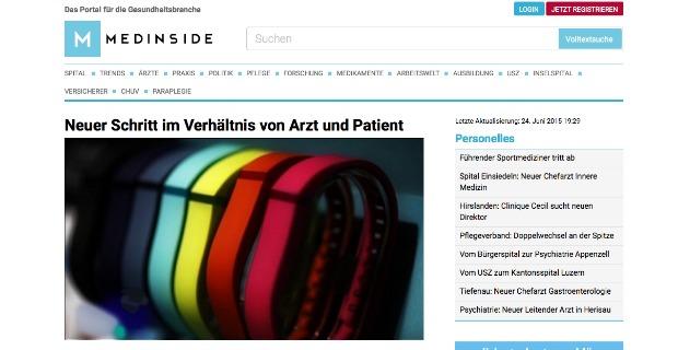 Medinside: Neues Newsportal für die Gesundheitsbranche