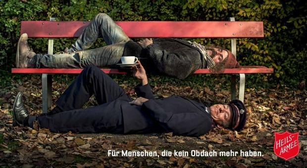 Spinas Civil Voices: Mit dem Obdachlosen auf einer Strassenbank