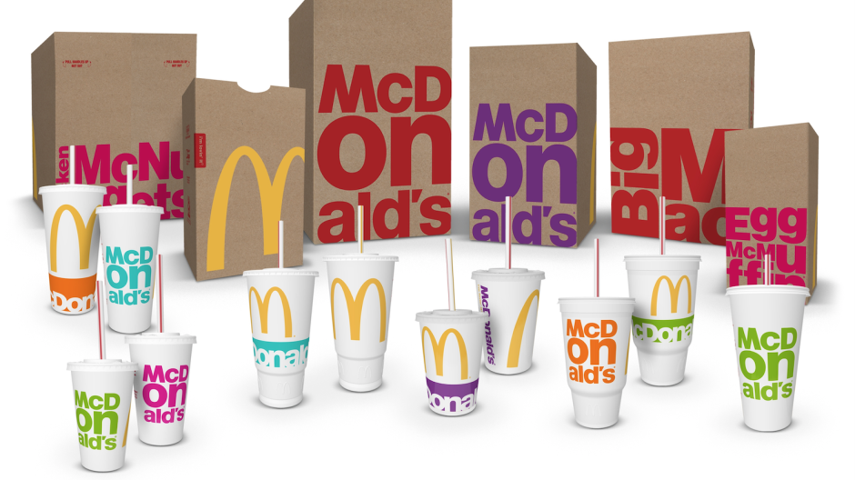 McDonald's: Simples Design für mehr Modernität
