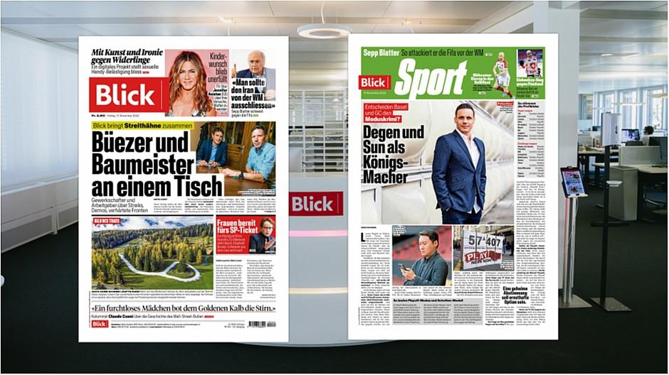 Ringier: Blick erscheint im neuen Layout