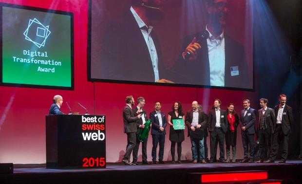 Best of Swiss Web: SBB erhält den «Digital Transformation Award»