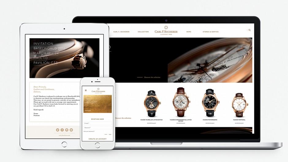 MetaDesign: Brand Refresh für Carl F. Bucherer entwickelt