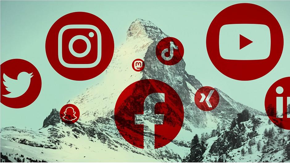 Social Media Schweiz: Breite Nutzung und Routine, wenig Innovation