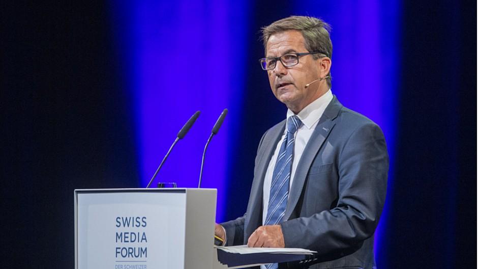 SwissMediaForum: Bundeskanzler Thurnherr ruft zu Respekt auf