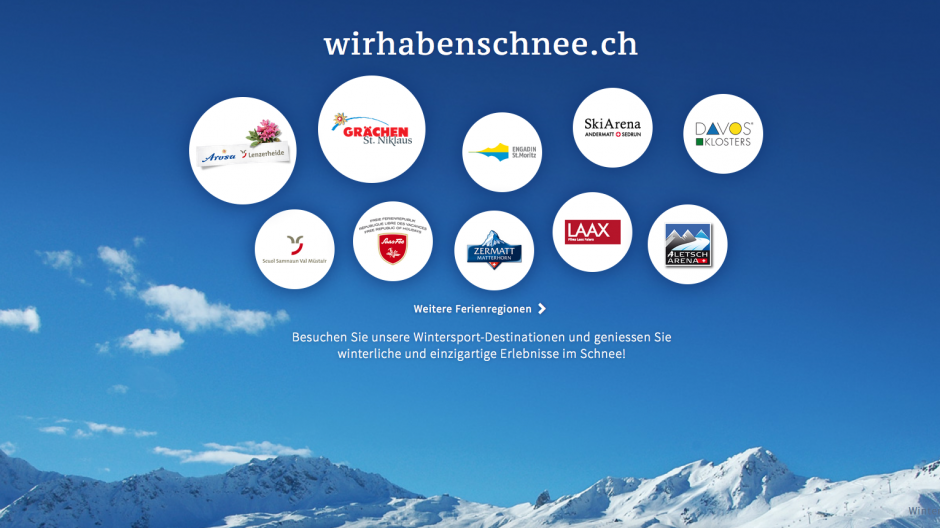 Arosa Tourismus: «Wir haben Schnee»-Webseite lanciert