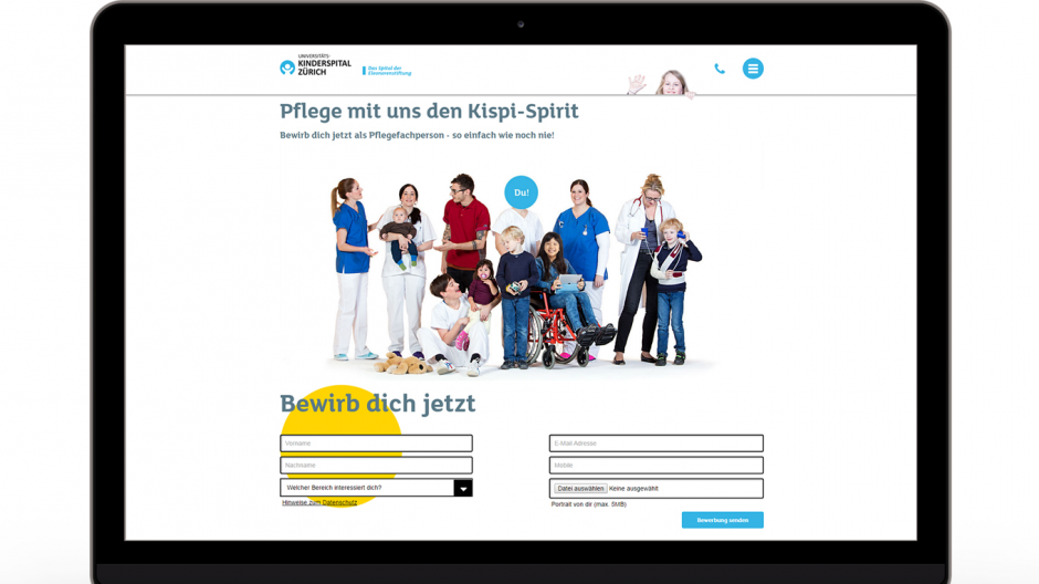 C-Factor/Xeit: In 15 Sekunden im Kinderspital bewerben