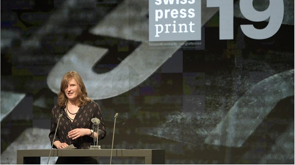 Swiss Press Awards 2019: Camille Krafft gewinnt in der Kategorie Print